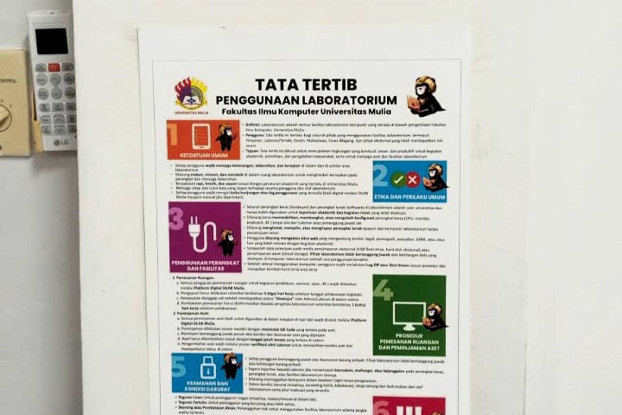 Demi Kenyamanan Perkuliahan, Lab Komputer FIKOM Berbenah Sambut Semester Baru