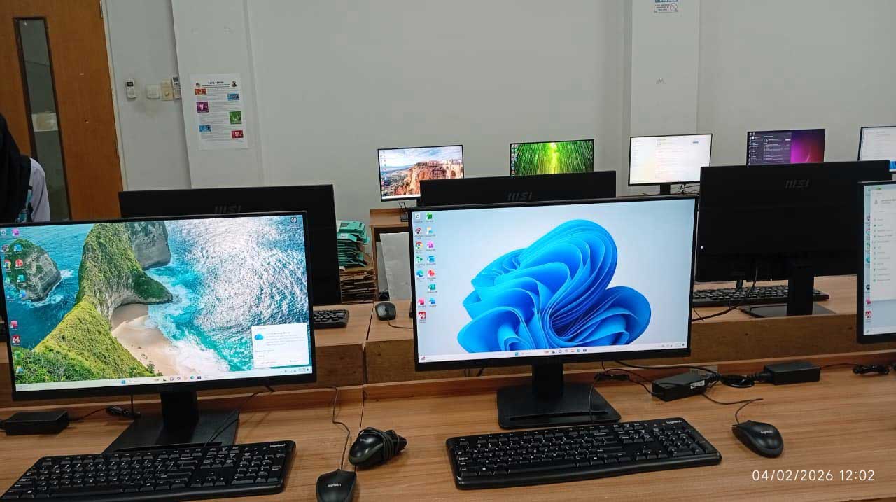 Lab C FIKOM Terima 23 PC Baru, Perkuat Infrastruktur Pembelajaran Berbasis Teknologi